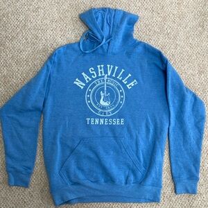 Nashville hooded sweatshirt . Never washed .